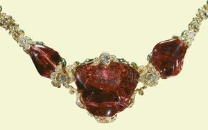 neckless with Timur Ruby